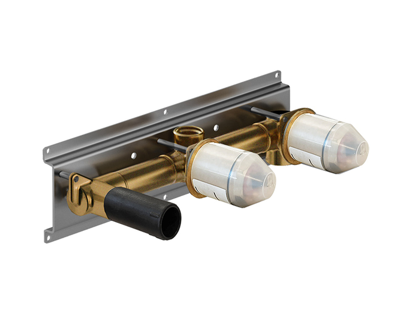 FIR parte incasso miscelatore orizzontale 2 vie Easy