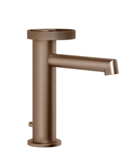 Gessi Anello Miscelatore alto lavabo bocca corta cromato
