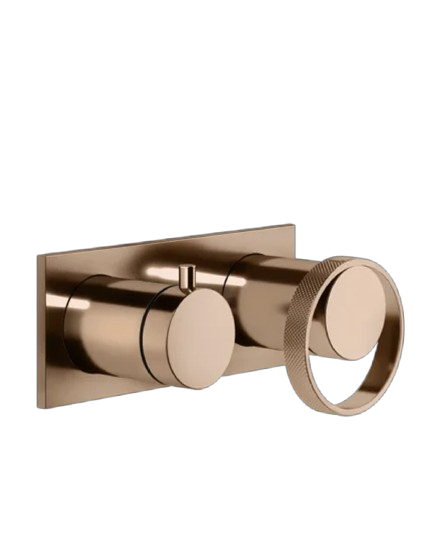 Gessi Anello Miscelatore doccia a parete 2 vie con deviatore cromato