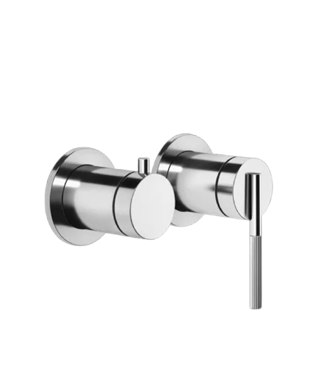 Gessi Ingranaggio Miscelatore doccia 2 uscite parte esterna piastre separate cromato