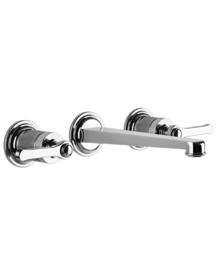 essi Venti20 miscelatore lavabo 3 fori parete piastre separate