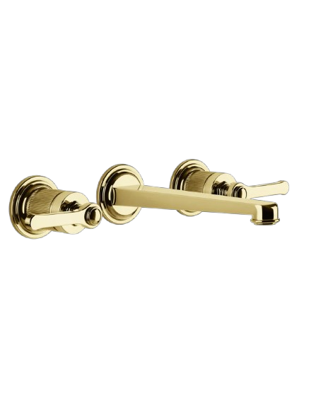 Gessi - Venti20 Parte esterna gruppo lavabo a parete 3 fori piastre separate - 65091