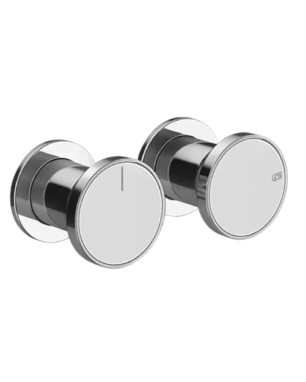 Gessi Origini Miscelatore doccia deviatore 2 uscite cromato