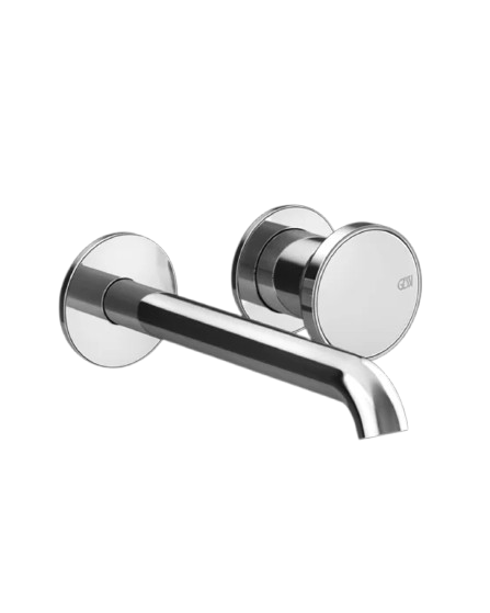 Gessi Origini - Miscelatore lavabo a parete piastre separate