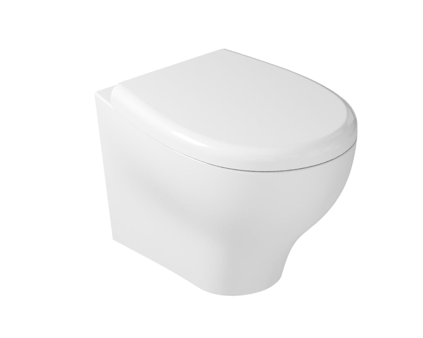 Galassia Eden kit vaso e bidet sospesi con copriwater avvolgente soft close