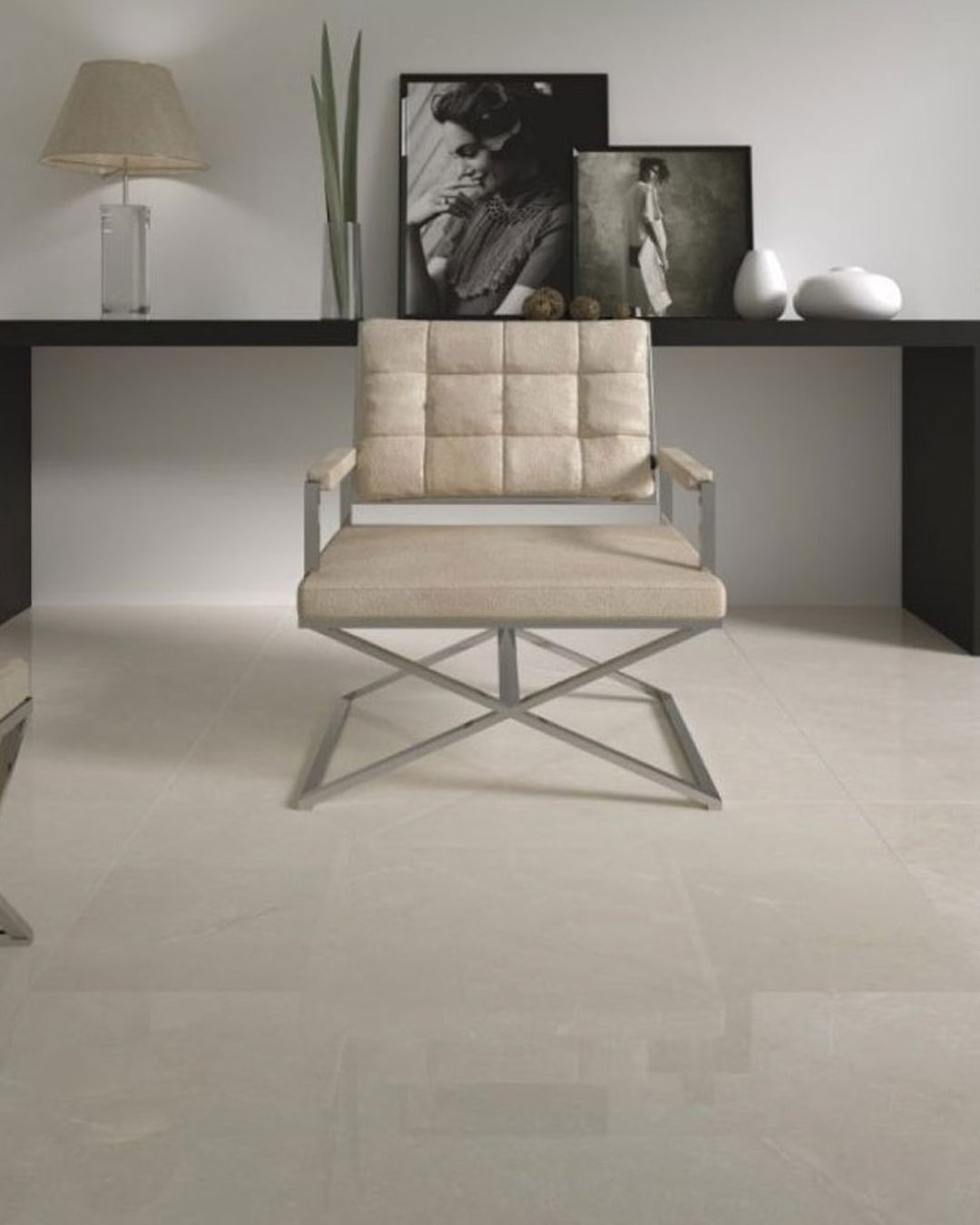 Navarti Butan Piastrella 90x90 cm Marfil Lucido RT