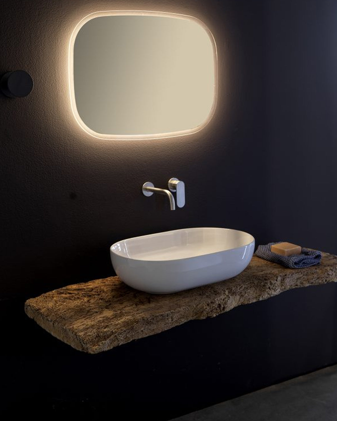 Flaminia ceramic app white support washbasin - ap62a