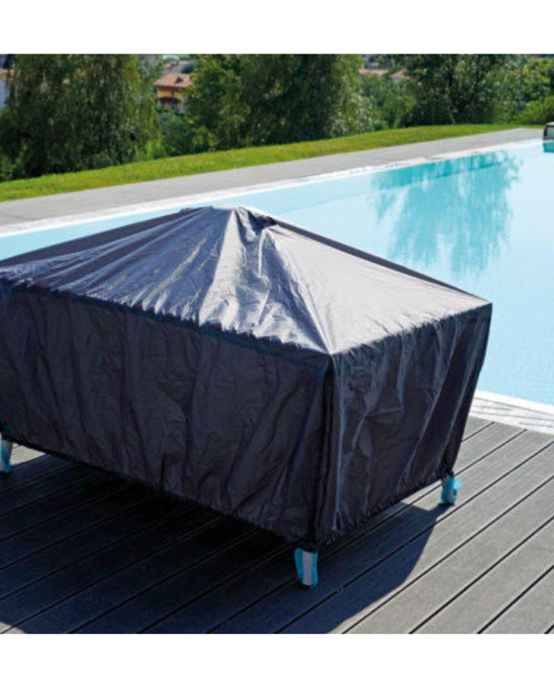 Moia - 3 -seater outdoor sofa cover 225x60x80 cm gray - CVD 06