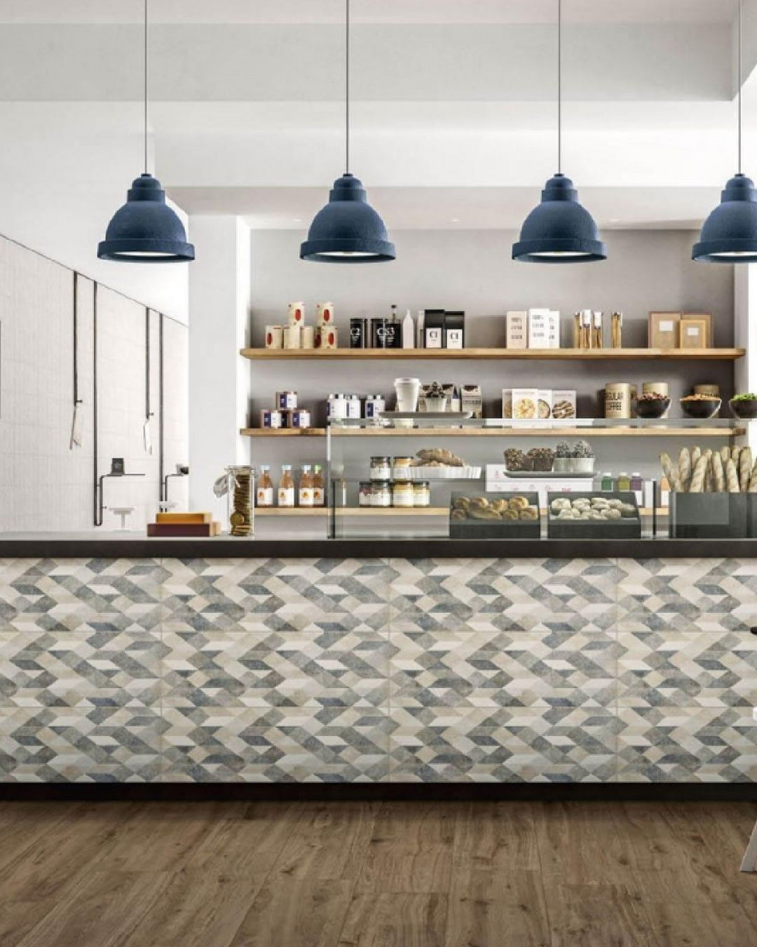Marazzi - Chalk Tile Decoro Butter Origami 25x76 cm - M02R