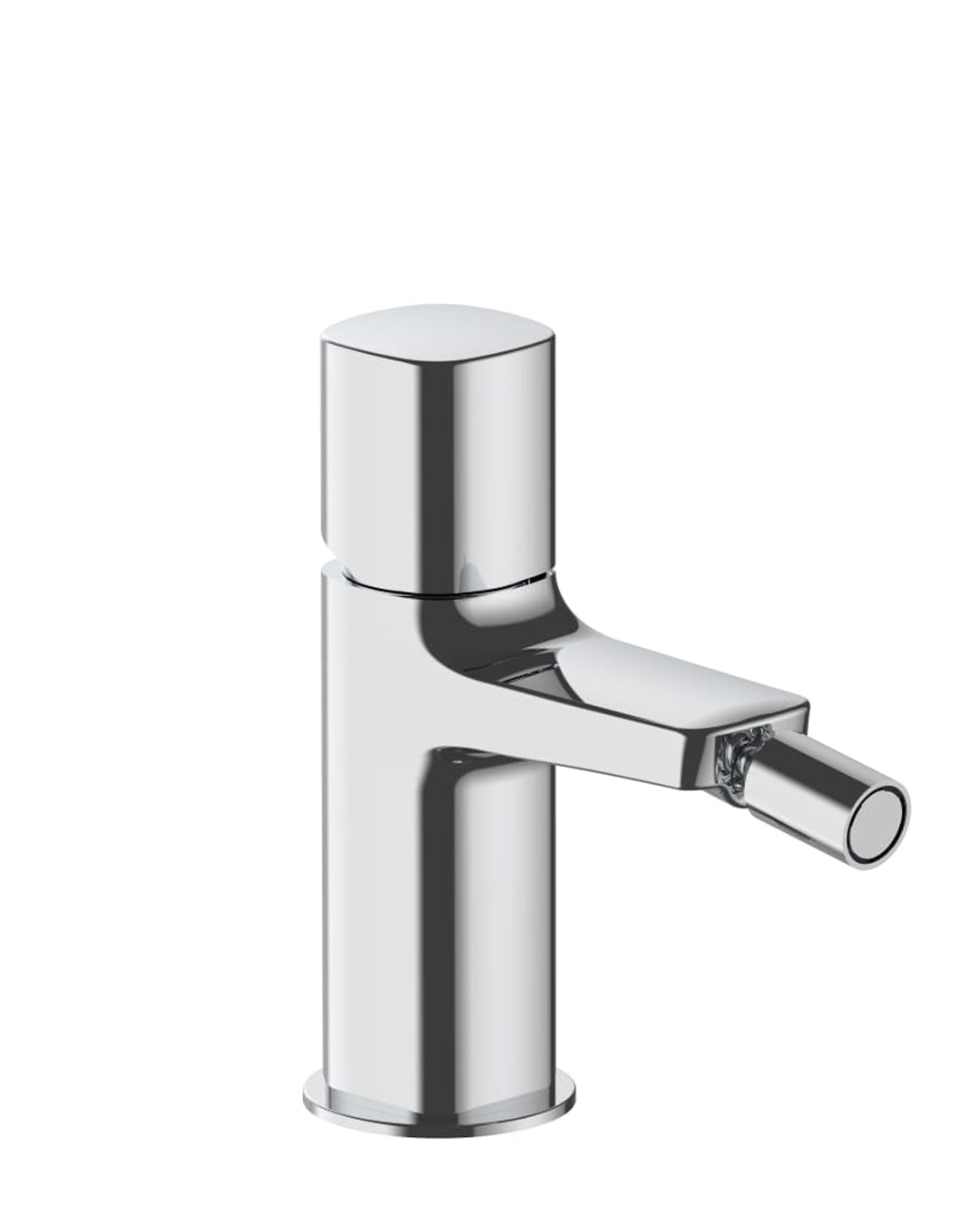Fantini Lamè mixer for bidet with chromium exhaust - 2402m008F