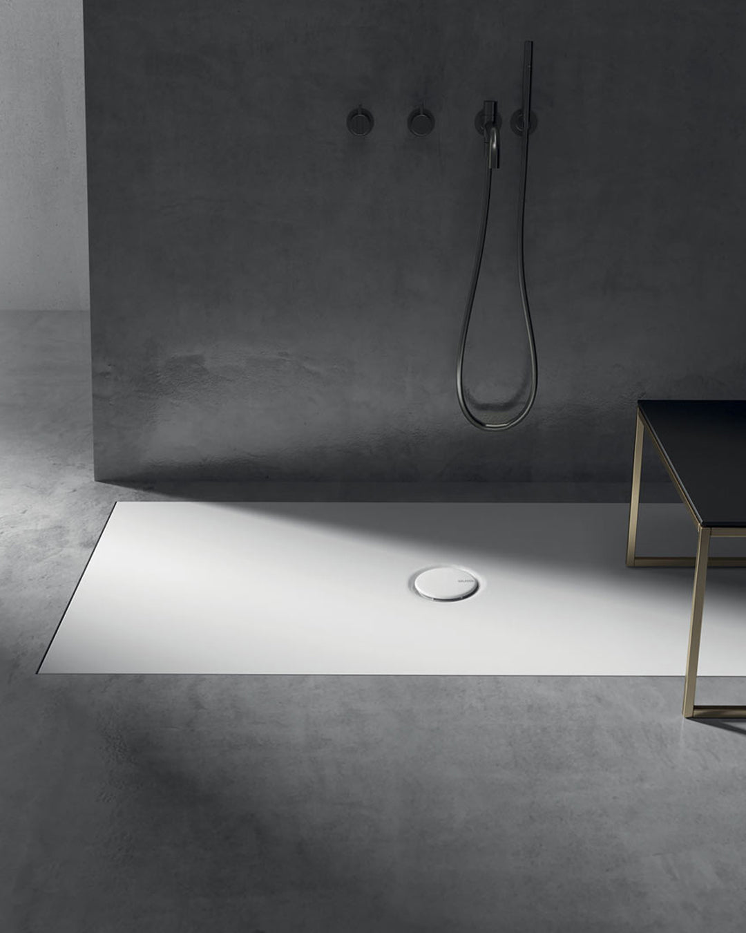 Galassia - Folia 80 Shower Path H3 120x80 Cm White - 1051