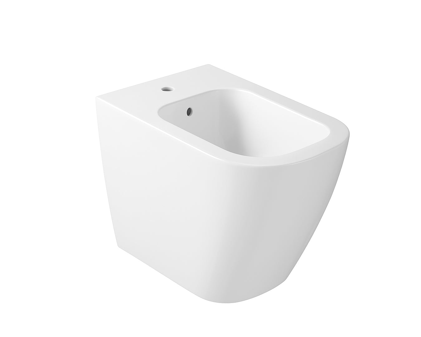 Galassia Meg 11 Pro kit vaso e bidet a pavimento con copriwater slim soft close