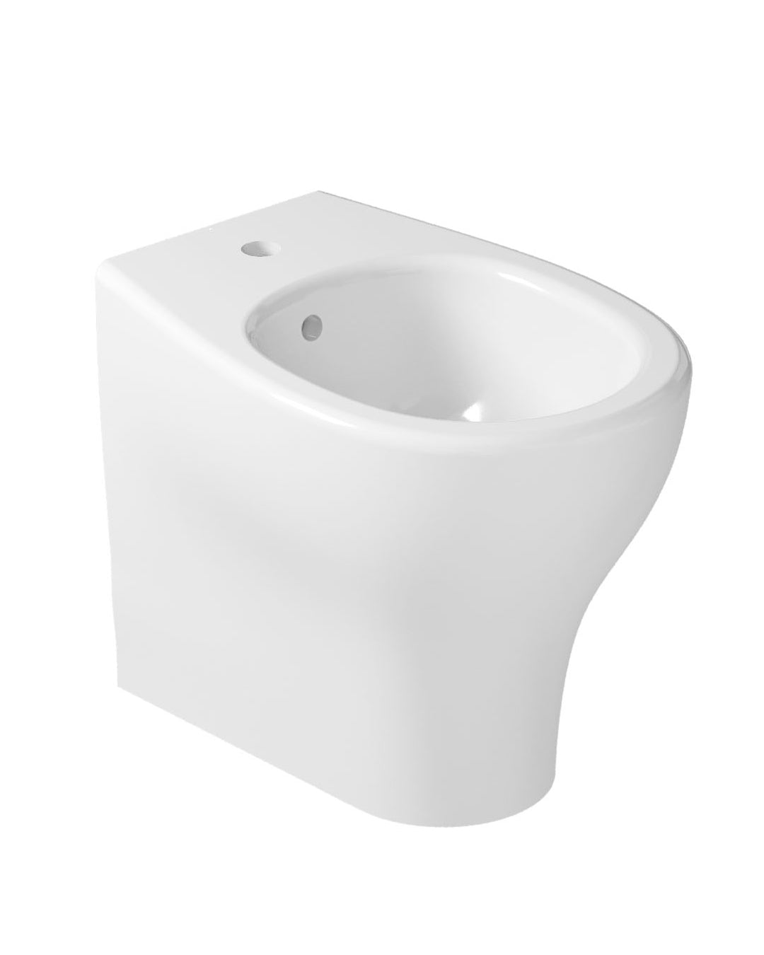 Galassia Eden kit vaso e bidet a pavimento con copriwater avvolgente