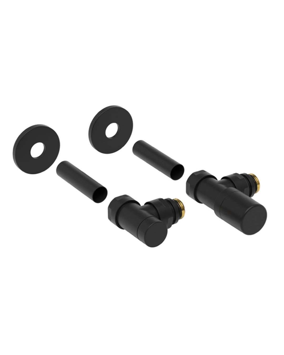 Comenido -Kit valvole e detentori nero opaco- KV32130212EFS9005O