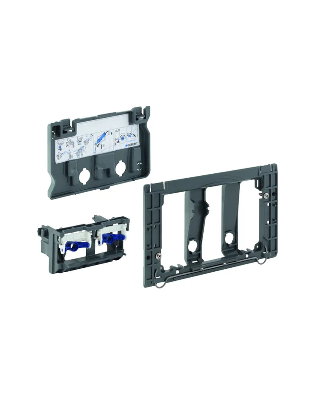 GEBERIT -KIT SIGMA PLACCHE adaptation for single boxes - 242.351.00.1