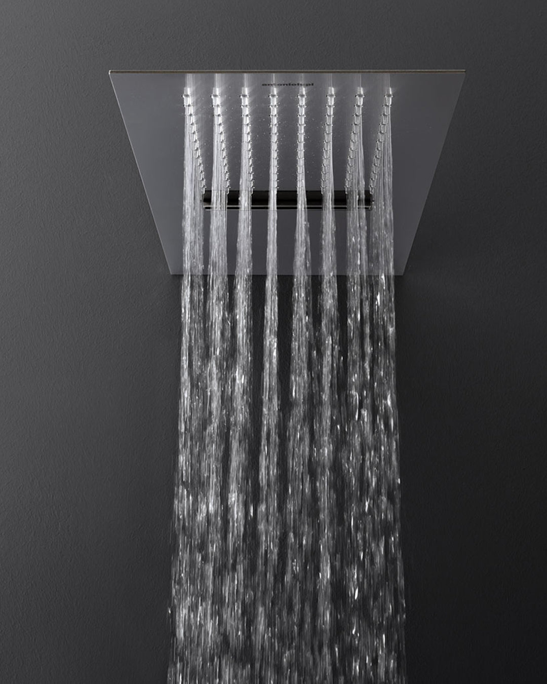 Antonio Lupi - Bilastra Black Wall with two ways 50x20 satin steel