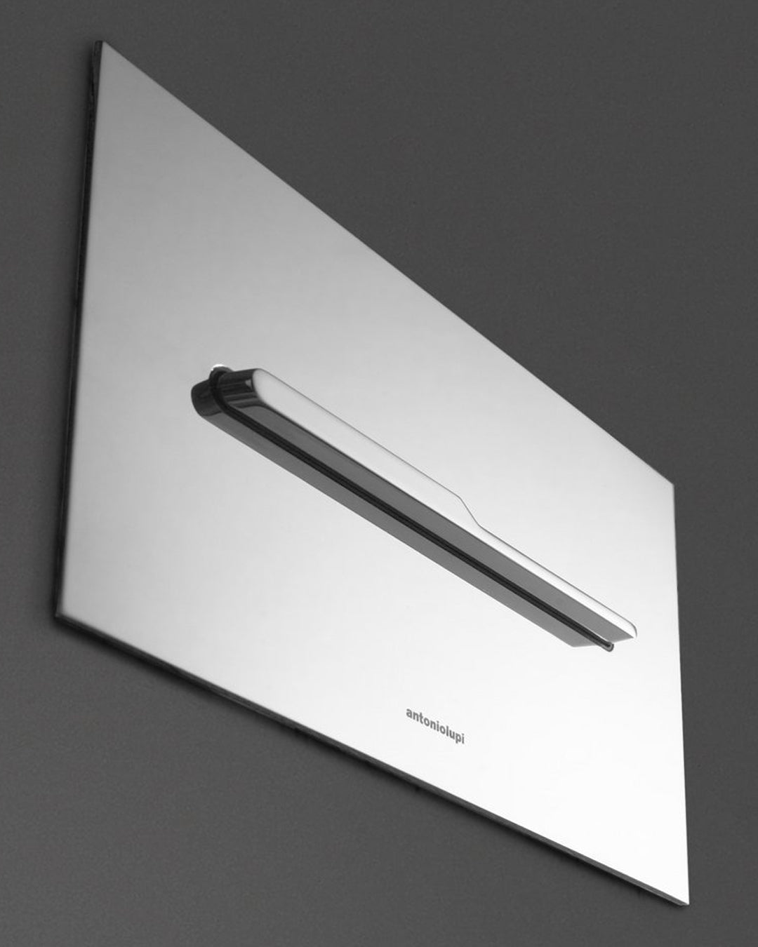Antonio Lupi - Wave of command plate for satin stainless steel
