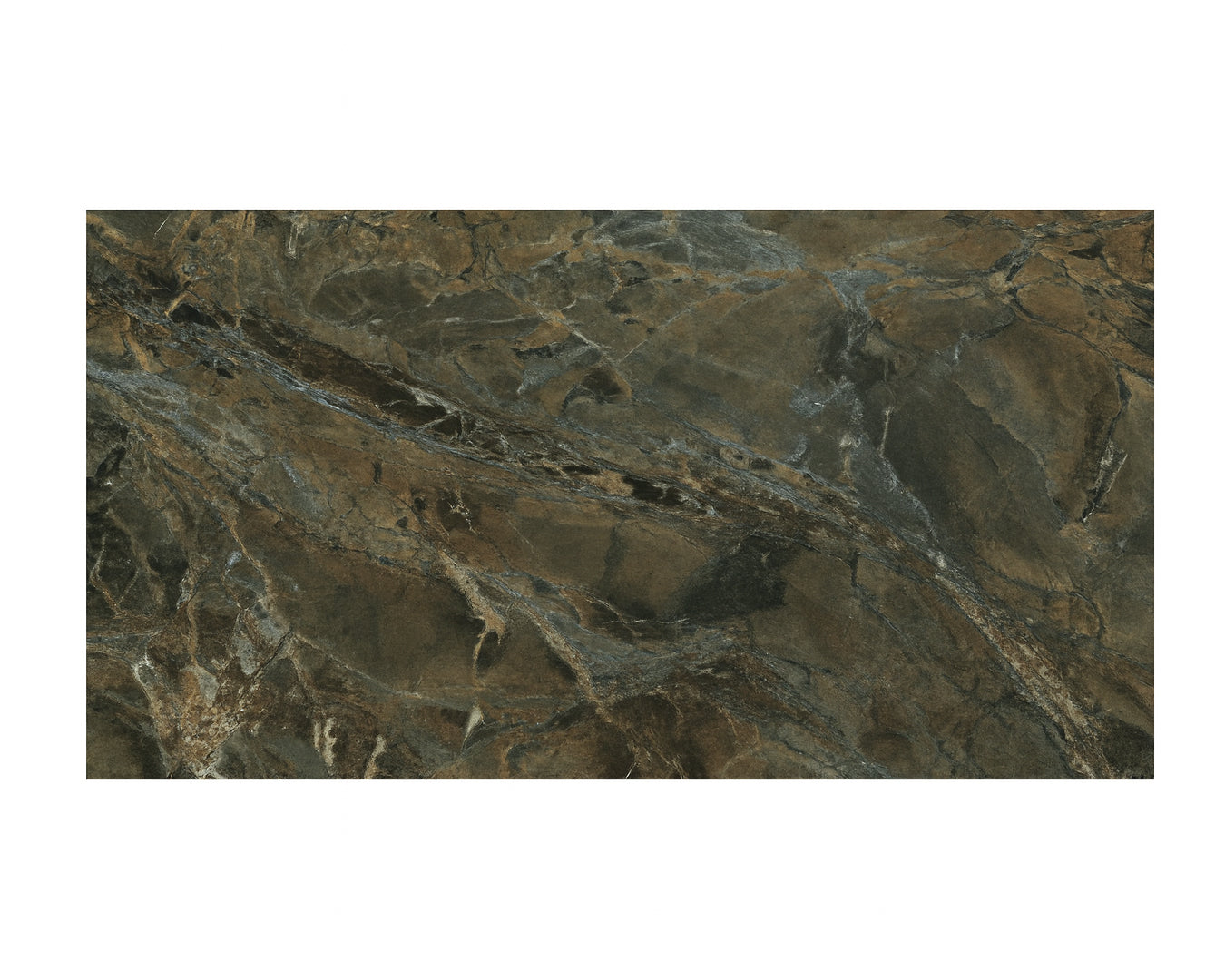 Marazzi Allmarble Verde Borgogna piastrella gres effetto marmo 60x120
