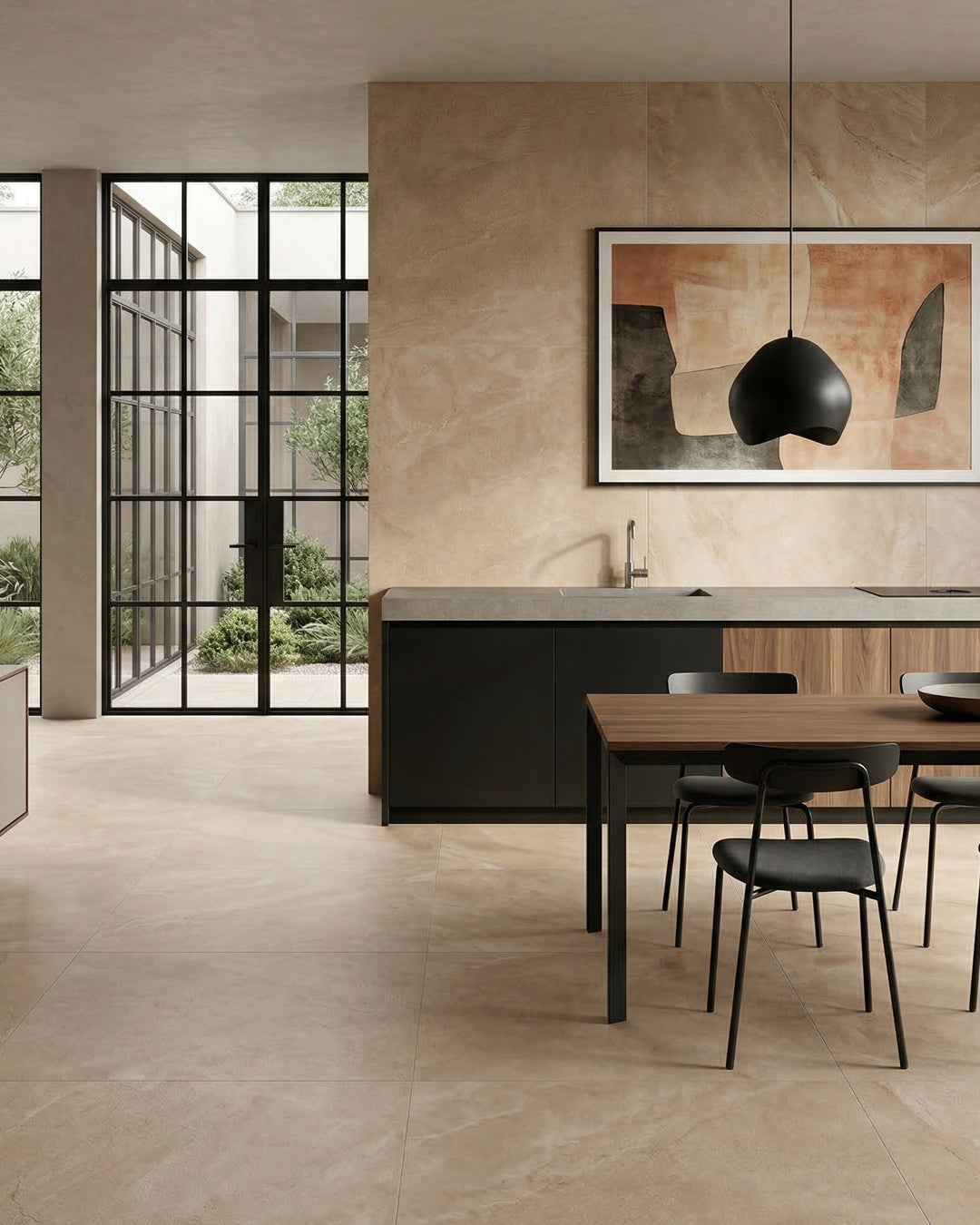 Marazzi – Slow Calce Naturale 120x120 piastrella gres rettificata