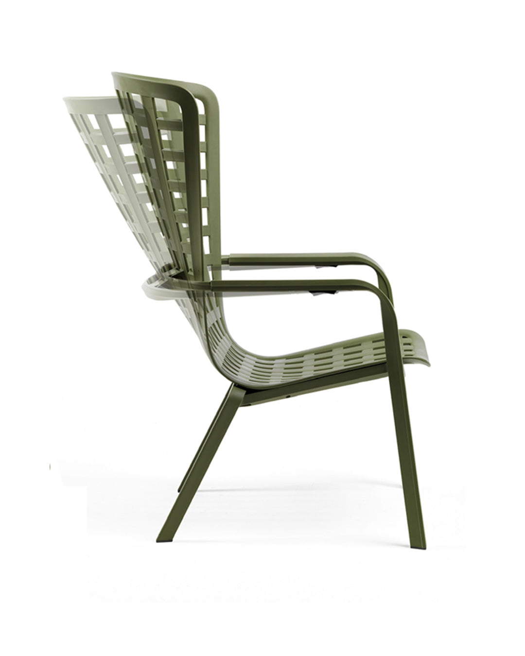 Nardi folio reclining of resin garden reclining