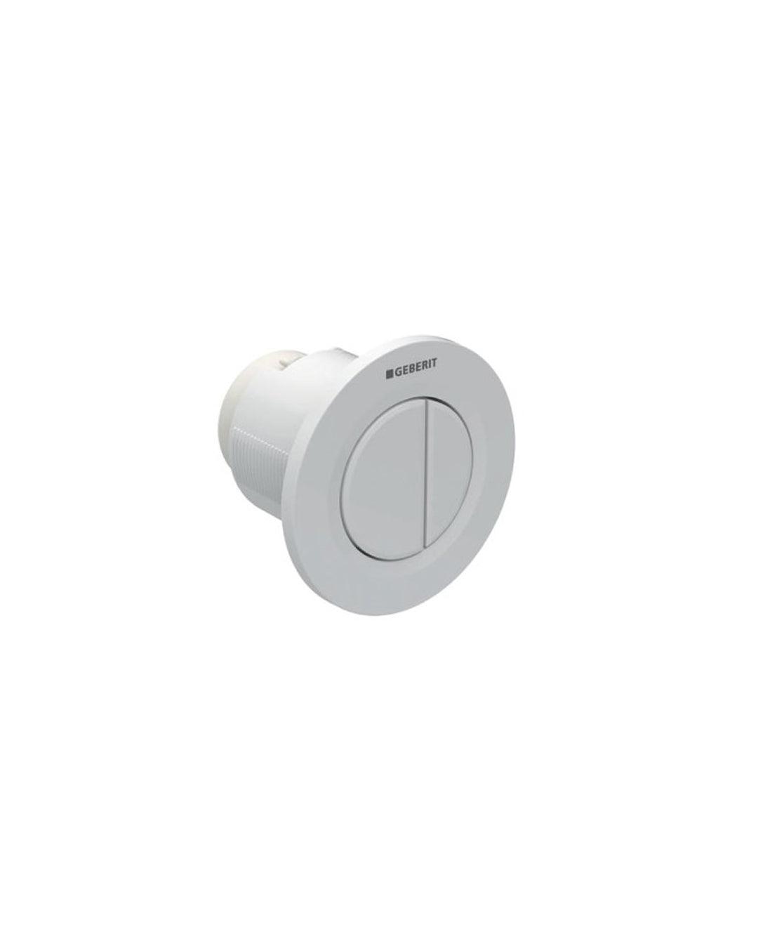 GEBERIT - TYPE01 PNEUMATIC COMMAND FOR WC with two white quantities - 116.043.11.1
