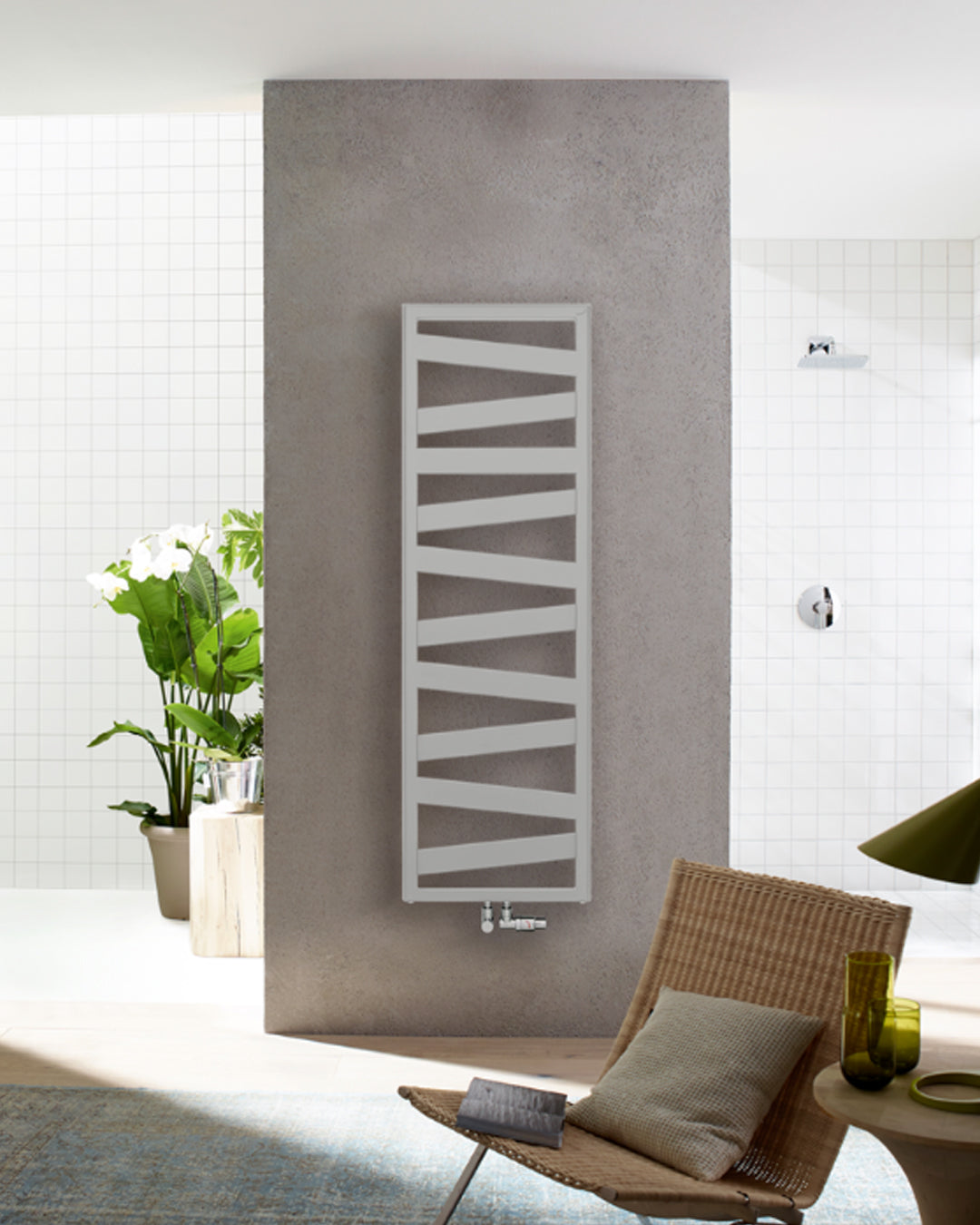 Zehnder - Ribbon Temoarredo 1266x500 mm white