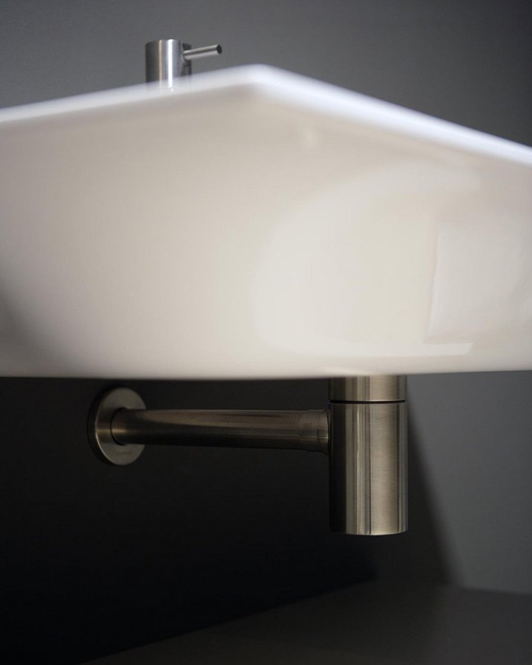 Antonio Lupi - Micro siphon with jewelery for sink and shiny chrome brass bidet