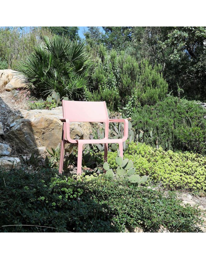 Nardi Trill Armchair Pink bouquet garden chair