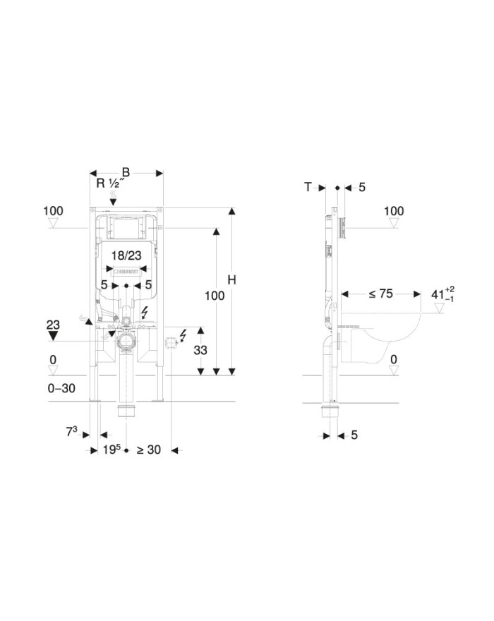 Duofix module for wall-hung...