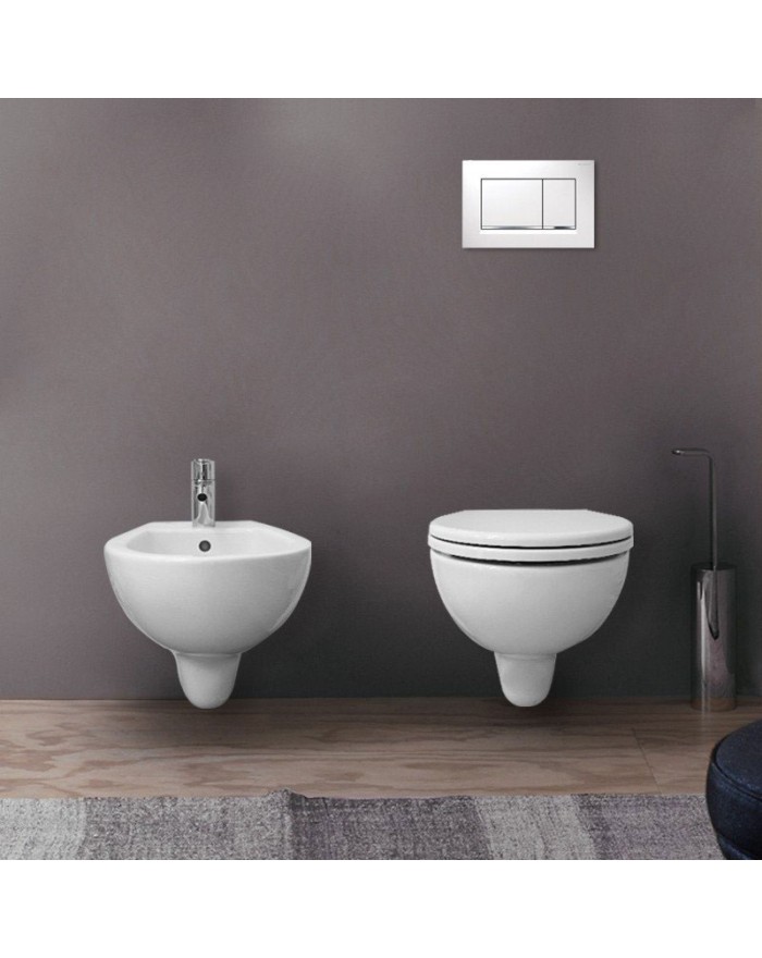 Geberit Colibrì wall hung washdown toilet white