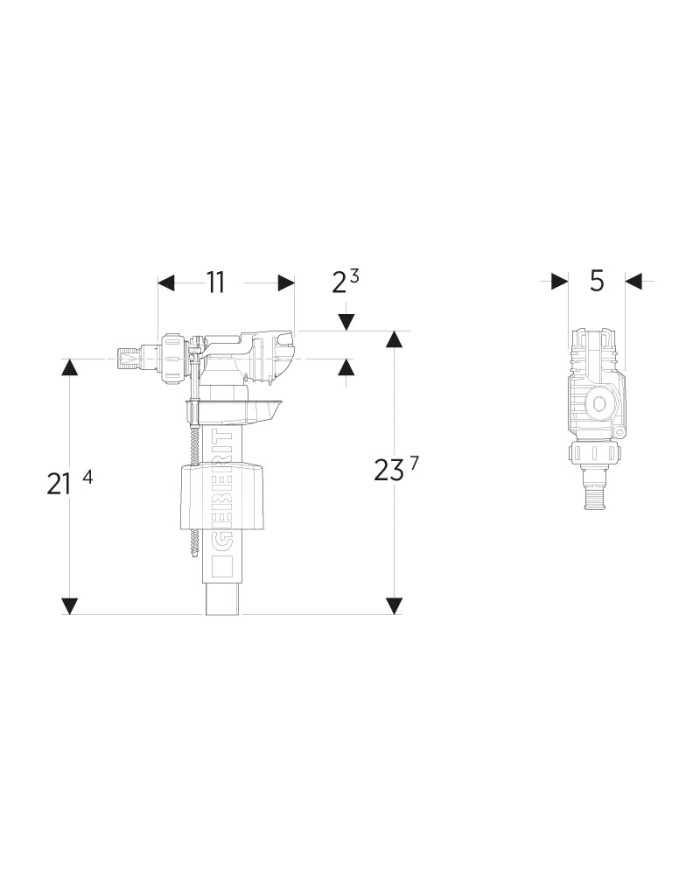 Geberit Float valve type 380