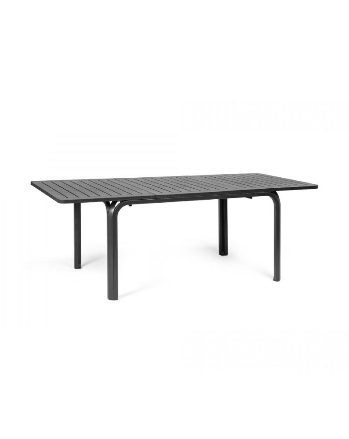 Nardi Alloro Anthracite extendable table 140/210x100x73h cm