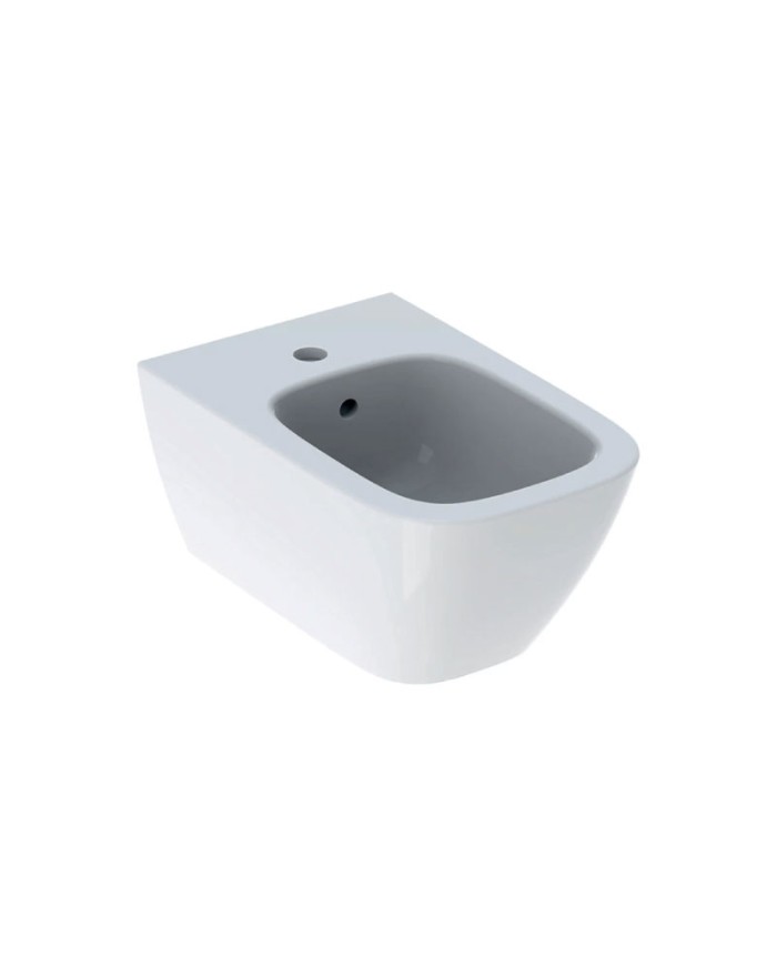 Geberit Smyle Square Wall hung bidet 54x35cm white