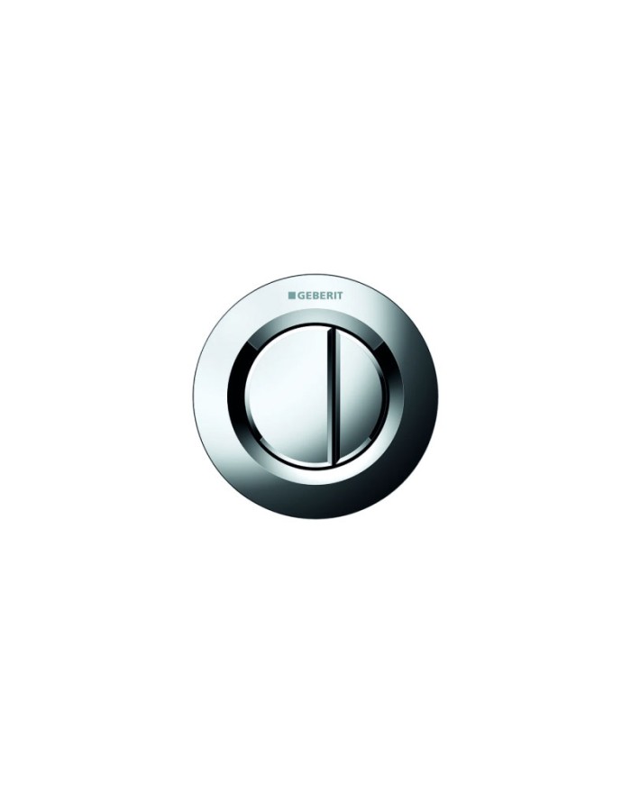 Geberit Type01 Pneumatic two-quantity toilet control chrome-plated