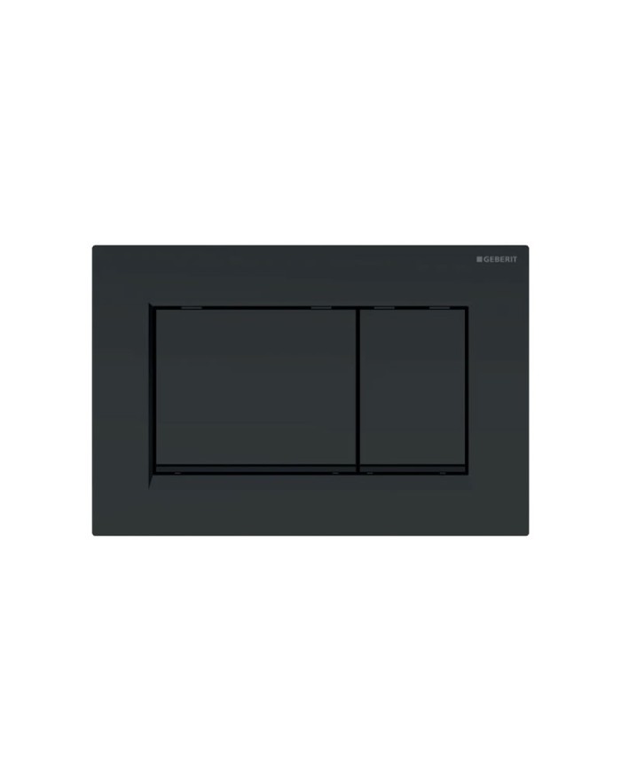 Geberit Sigma30 Matt black control plate