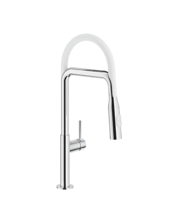 Nobili Acquerelli Chrome single lever sink mixer