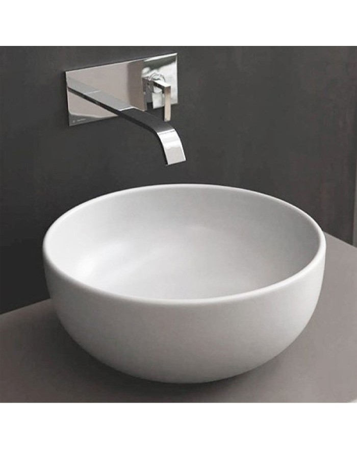 Ceramica Cielo Shui Comfort Glossy white lay-on basin