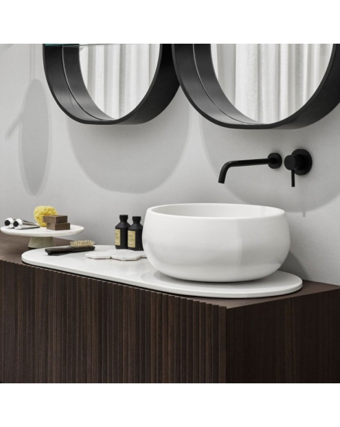 Ceramica Cielo Tino Glossy white countertop basin