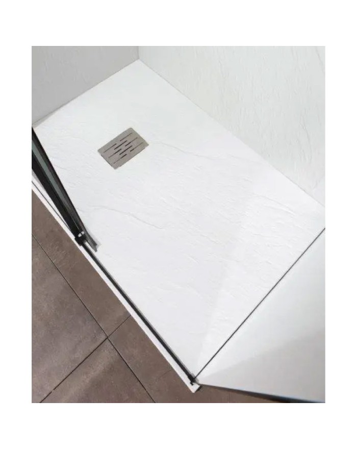 SFA Kinedo Natural Stone Shower tray 100x80 cm matt white