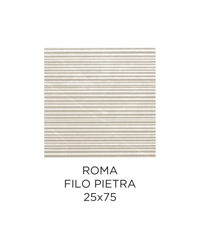 FAP Ceramiche Roma 25 Tile 25x75 cm Stone Edge