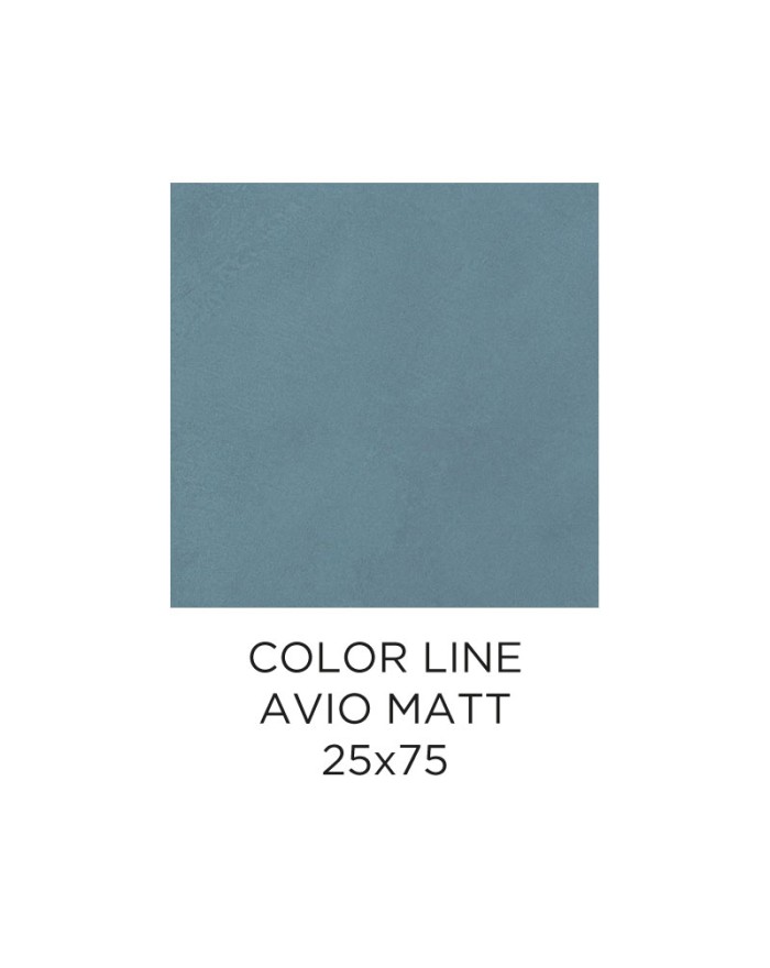 FAP Ceramiche Color Line Tile 25x75 cm Avio