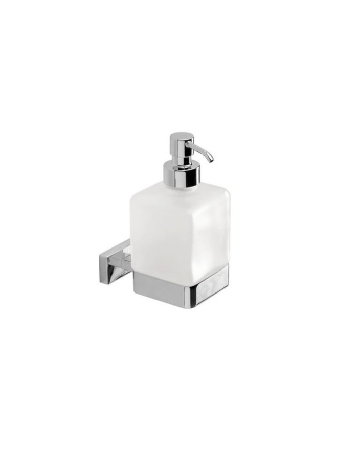 INDA Lea Wall soap dispenser with satin glass container