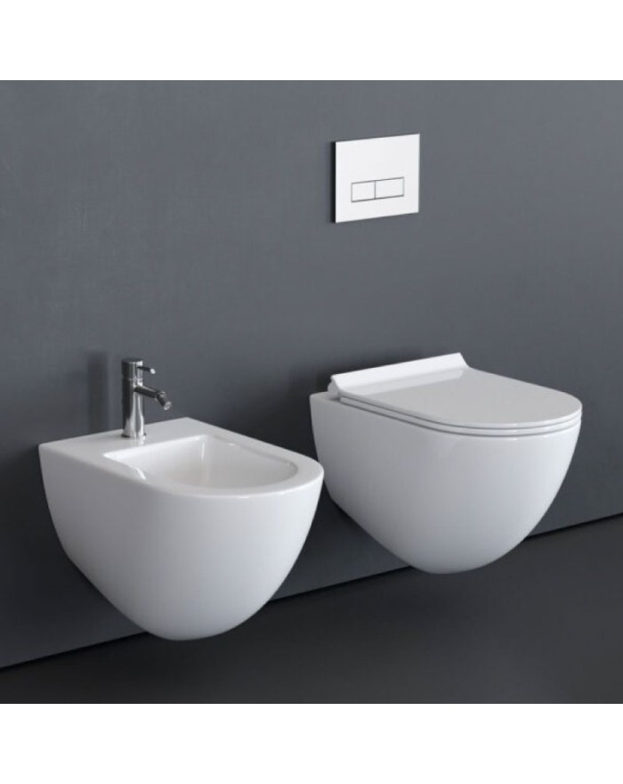 Galassia Dream Wall-hung bidet 56x36 cm white