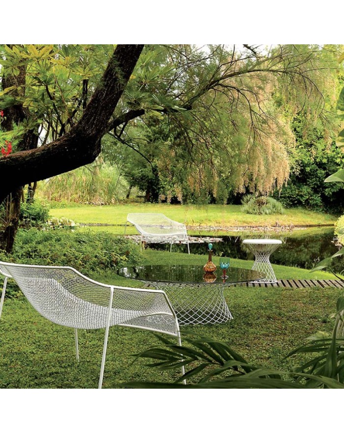 EMU Heaven Garden table with smoked glass top