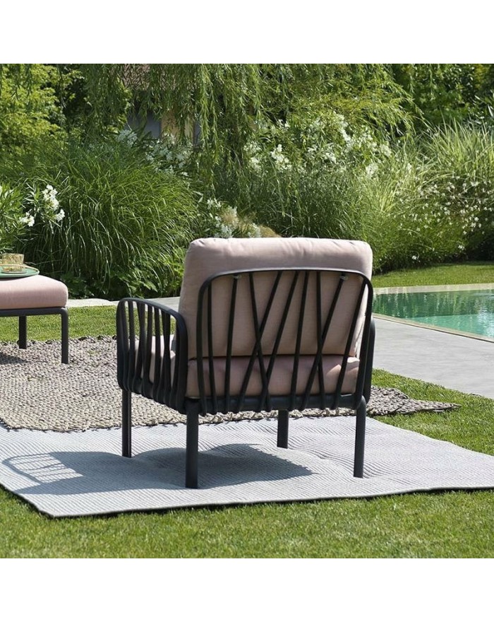 Nardi Komodo Garden armchair anthracite ice Sunbrella®