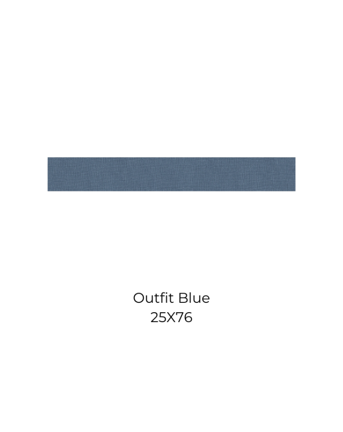 Marazzi Outfit blue tile 25x76 cm