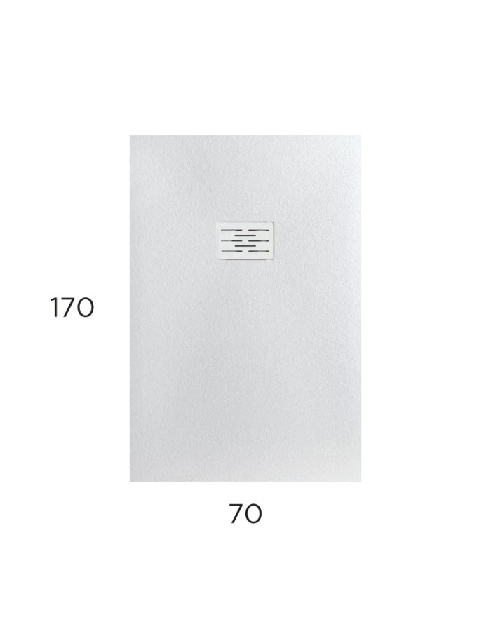 SFA Kinedo Ardesia Matt Shower Tray 170x70 cm White