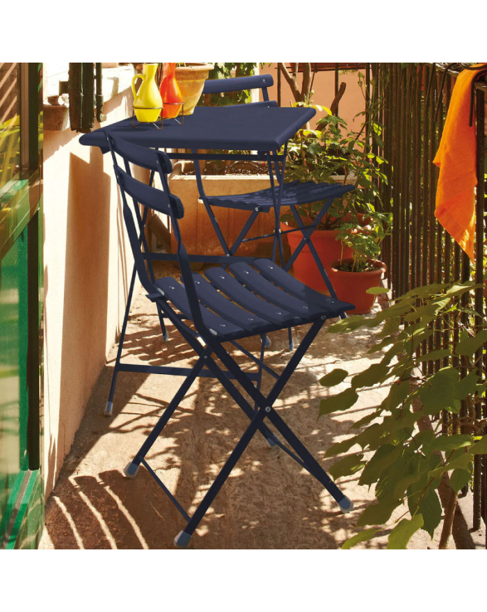 EMU Arc En Ciel Dark blue folding garden chair