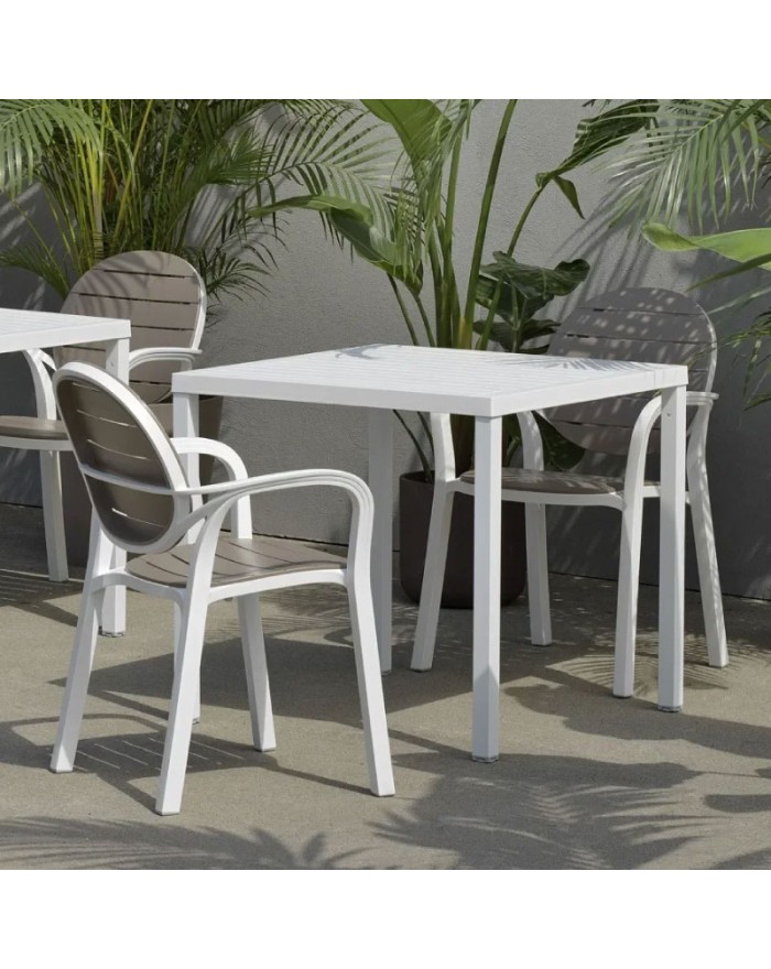 Nardi Cube Garden table 70x70 cm white