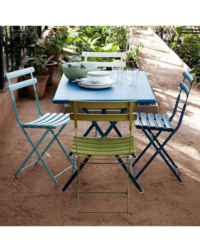 EMU Arc En Ciel Folding garden chair blue